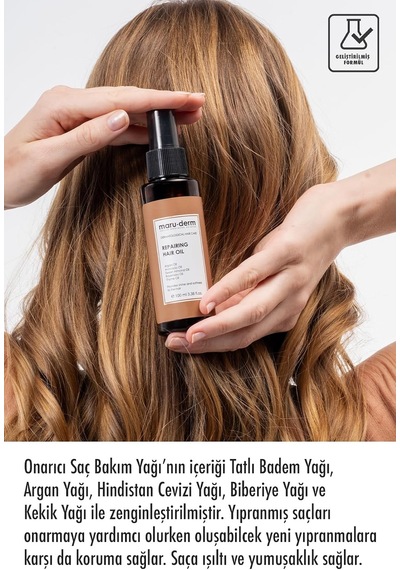 Lexroo Onarıcı Saç Bakım Yağı 100 Ml