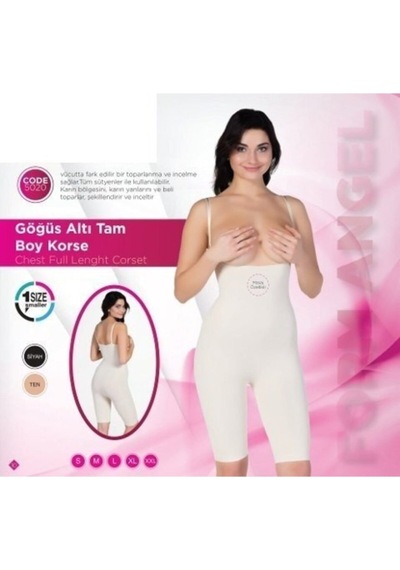 Form Angel 5020 Ip Askı Göğüs Altı Boy Korse Ten