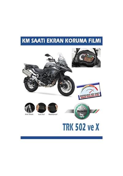 Benelli Trk 502 / 502x Serisi Motosiklet Ekran Km Koruyucu