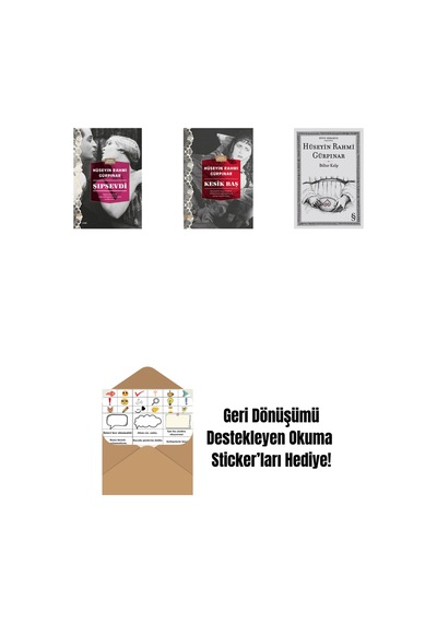 Şıpsevdi Günümüz Türkçesiyle + Kesik Baş Günümüz Türkçesiyle + Billur Kalp + Okuma Sticker'ları