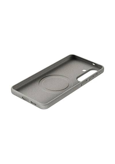 Galaxy S26 Plus Uyumlu Kılıf M-safe Şarj Özellikli Velvet-fluff Kaplama Wlons Adev Kapak Gri Gri