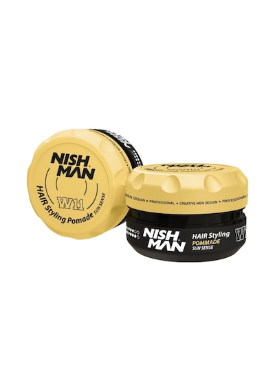 Nish Man W11 Saç Şekillendirici Oynanabilir Doğal Parlak Pomade Wax 100 ML
