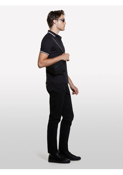 Sisley Slim Fit Vintage Efekt Chino Pantolon Erkek Siyah Pantolon - 325a4dm6sf02y