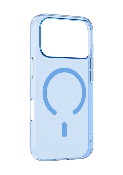 İphone 17 Pro Max Kılıf Sararmaz Ultra İnce Sert Mika Magsafe Kamera Yükseltili Grlpro Bordo