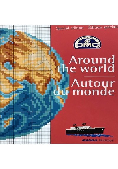 Dmc Around The World Nakış Kanaviçe Kitabı