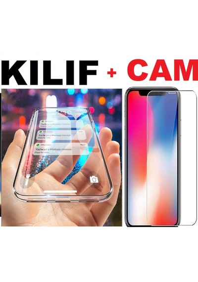 Vodafone N8 Premium Soft Kaliteli Kilif + Cam 307201831 - Renk / Gold