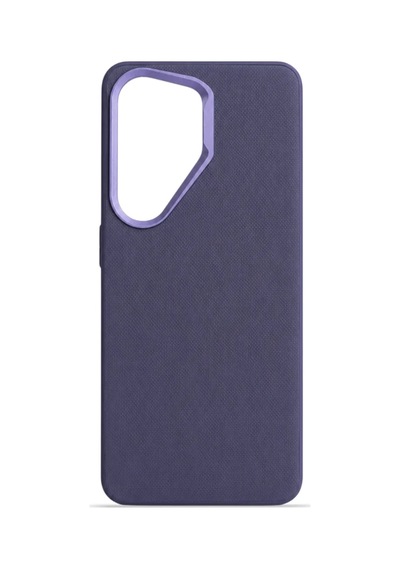 Premium Fabric Cover Royal Plum Galaxy S25 Ultra Lacivert