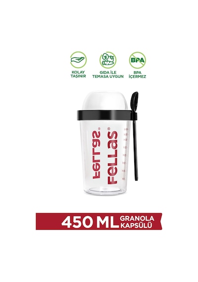 Fellas Granola Kapsülü 450 Ml Çok Renkli