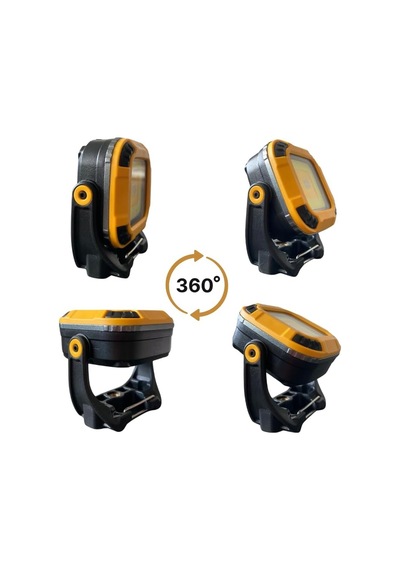 Cob Led Manyetik Taşınabilir Şarjlı Fener, Mini Spot Aydınlatma, Kamp Avcılık Acil Durum İçin Siyah