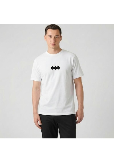 Lumberjack Erkek Tişört Ml Batman 4 Beyaz