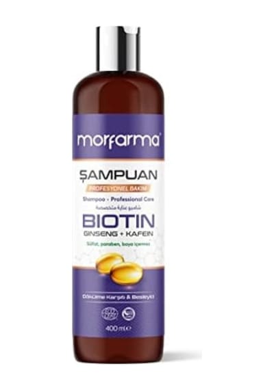 Morfarma Profesyonel Bakım Şampuanı - Biotin + Ginseng + Kafein