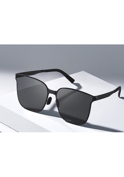 Mijia Katlanabilir Polarize Güneş Gözlüğü Uv400 8 Katmanlı Oar Kaplama Tac Lens Tr90 Amber Kahverengi Unisex Mjta01lm Siyah