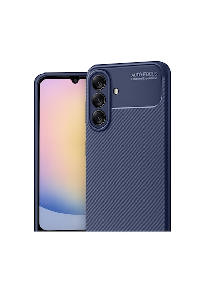 Samsung Galaxy A17 5g Uyumlu Auto Focus Karbon Kapak - Lacivert