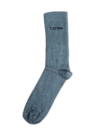 Tryon Gri Antrenman Çorabı 1243 Gri