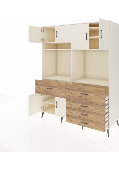 Kronos Gardrop 7 Raflı 5 Çekmeceli 6 Kapaklı 176x59x221 Aytaşı-aytaşı/çam Aytaşı/çam Kronos Gardrop 7 Raflı 5 Çekmeceli 6 Kapaklı 176x59x221 Aytaşı-aytaşı/çam Aytaşı/çam