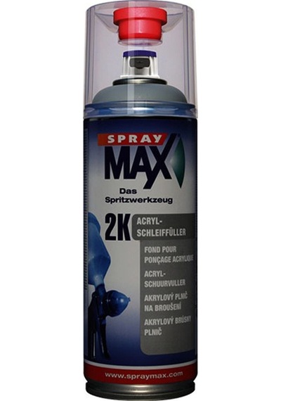 Spraymax 680036 2k Acrylic Filler Dolgu Astarı 400 Ml