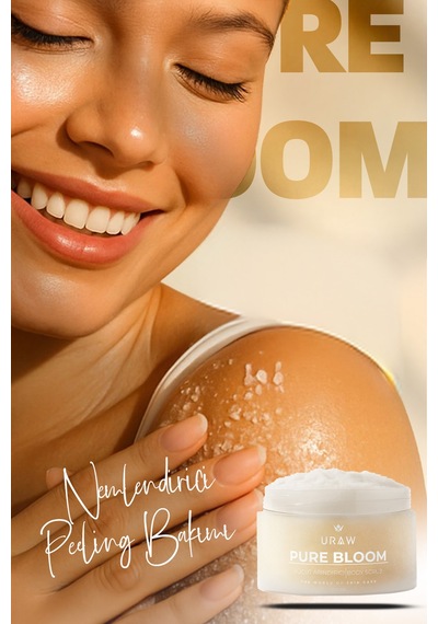 Uraw Pure Bloom Magnolia Arındırıcı Body Scrub 200 ML