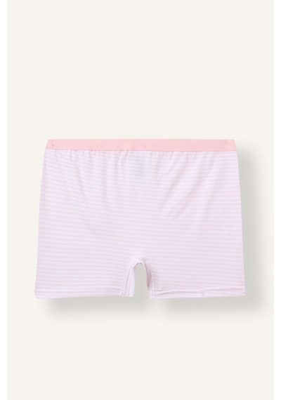 Defacto Çizgili 2li Boxer Kız Çocuk I7900a826aupn69 Pembe-pn69
