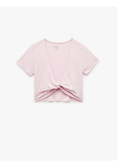 Koton Sports T-shirt Pembe 5sak10264nk Gül