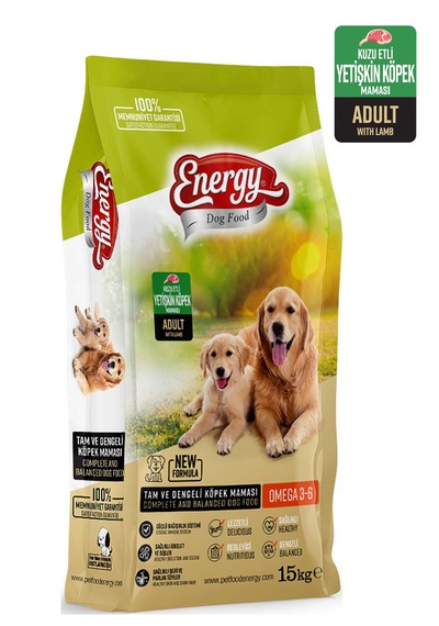 Energy Kuzu Etli Yetişkin Köpek Maması 2 x 15 KG