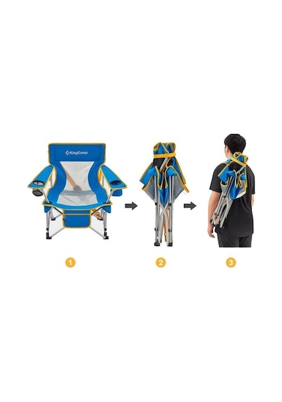 Kıngcamp Larch Beech Sandalye Mavı mk_16.0.KIN.0KC2135BLUE.000 Mavi