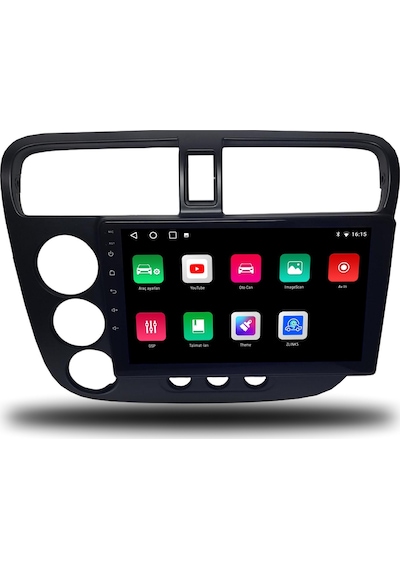 Avaydel Honda Civic V-Tec Android Carplay Multimedya 2001-2006 8GB RAM + 128GB Hafıza + 4 Çekirdek