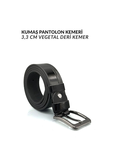 Sermoda 33 Mm Baskılı Desenli Vegetal Deri Erkek Kumaş Pantolon Kemeri 2