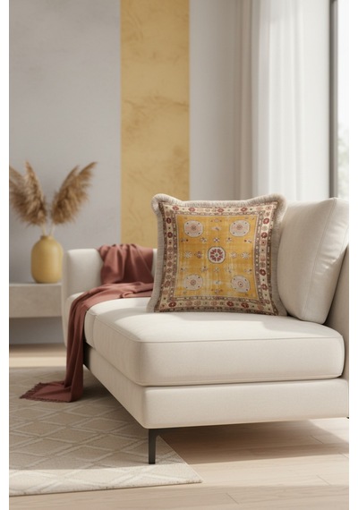 Saray Halı Motifli Lüx Saçaklı Yastık Kılıfı-geleneksel Vintage Altın Renkli Püsküllü Kırlent Kılıfı Metalik Grili Leylak Saray Halı Motifli Lüx Saçaklı Yastık Kılıfı-geleneksel Vintage Altın Renkli Püsküllü Kırlent Kılıfı Metalik Grili Leylak