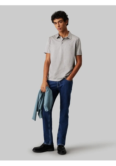 Calvin Klein Lıquıd Jersey Melang Gri Erkek Tişört