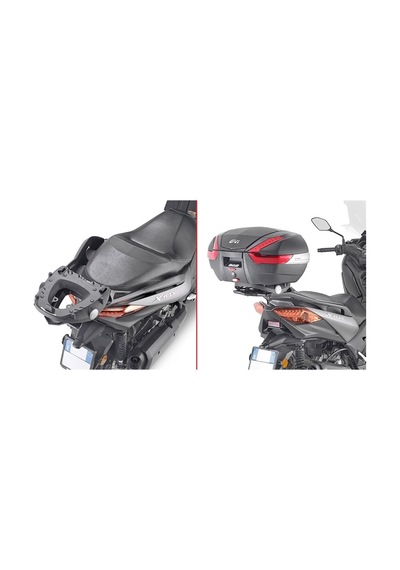 Givi Sr2150 Yamaha X-max 125 18-20 - X-max 250-300 17-20 - X-max 400 18-20 Arka Çanta Taşıyıcı Tek Renk
