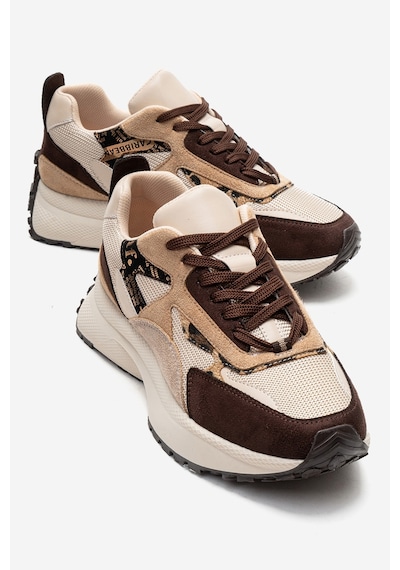 Premıa Kahverengi Süet Kadın Sneaker Kahverengi