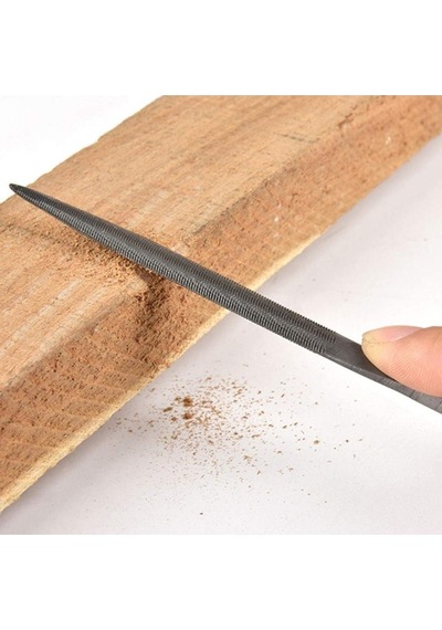 6 Parça Mini Eğe Ahşap Oyma Şekil Verme Ege Set 160 Mm..
