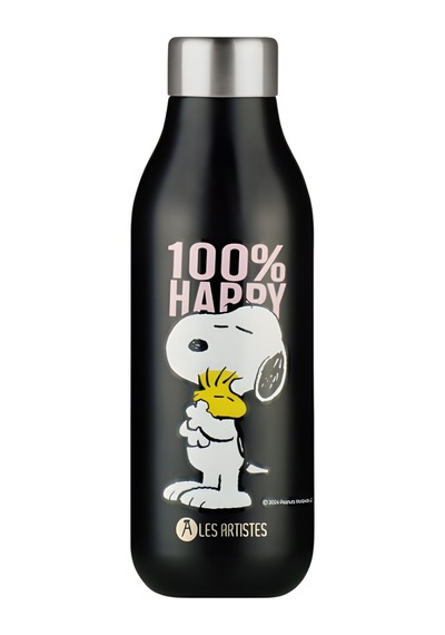 Les Artistes Paris Isı Yalıtımlı Çelik Termos Mug 500ml Happy Snoopy Çok Renkli