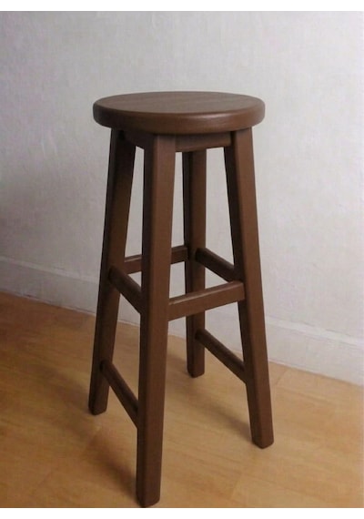 Ahşap Tabure 75 Cm Ceviz