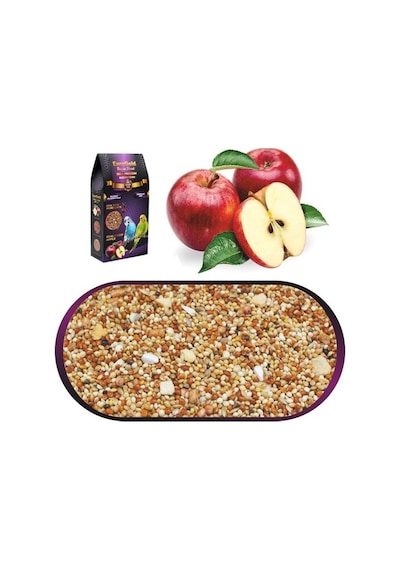 Eurogold  Deluxe Blend Gerçek Elmalı Premium Muhabbet  Yemi 1 Kg