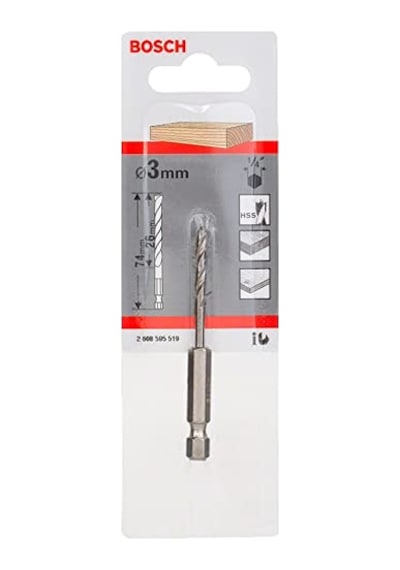 Matkap Ucu Metalik 1 Adet 10 Mm