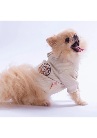 Pawstar 26749 Ekru Donut Vienna Rib Kaşkorse Sweatshirt-21650