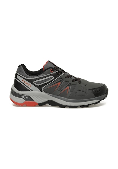 Kinetix Extra Pu 5pr Gri Erkek Outdoor 000000000102019958 Gri-sıyah-a Kırmızı