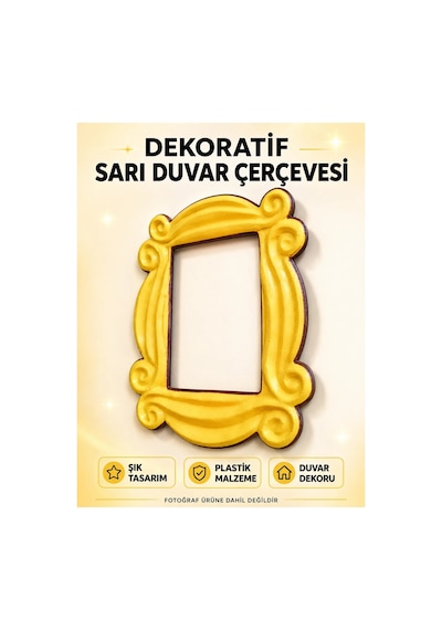 Friends Çerçevesi Dekoratif Çerçeve 23 Cm