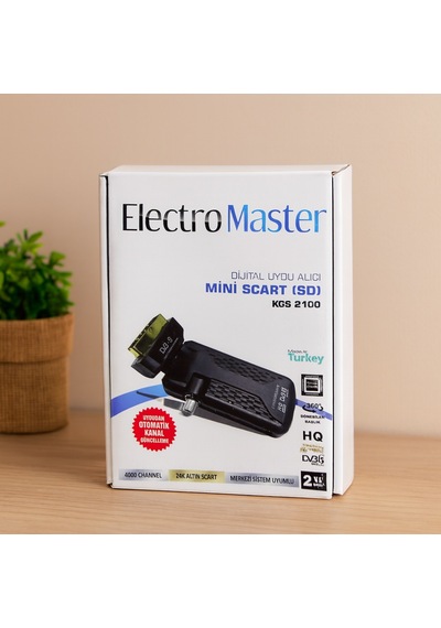 Mini Scart Sd Dijital Uydu Alıcısı