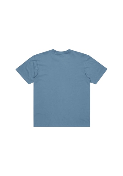 Quıksılver Quiksilver Skull Lines Erkek Mavi Tişört Blq0 Mavi
