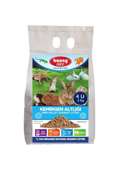 Hamsterlar İçin%100 Biyobozunur Kafes Altlığı - Yavru/yetişkin Nefes Hassasiyetilı Ve Cilt Hassasiyetik Hamster İ