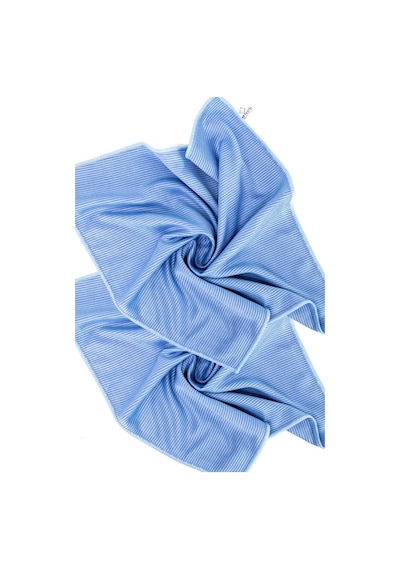Silver Home Mikrofiber Zor Kir ve Yağ Temizlik Bezi Mavi 2'li 40 x 40 CM
