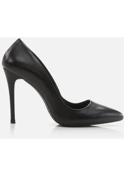 Hotiç Hakiki Deri Siyah Kadın Stiletto 01ayh274880a100 Siyah