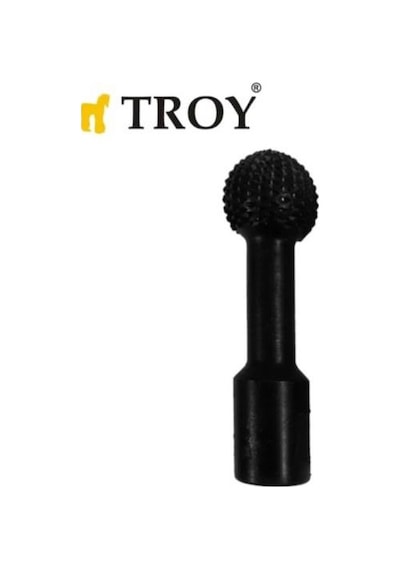Troy 25081 Avuç Taşlama İçin Küresel Ahşap Zımpara, Öğütme Ucu, M14-30