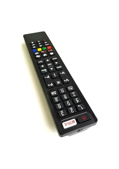 Vestel Uyumlu Netflix Tuşlu Smart Led Tv Kumanda Rm-313M