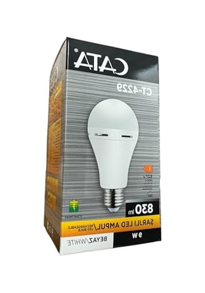 Şarjlı Led Ampul, 9w/6400k Enerji Verimliliği