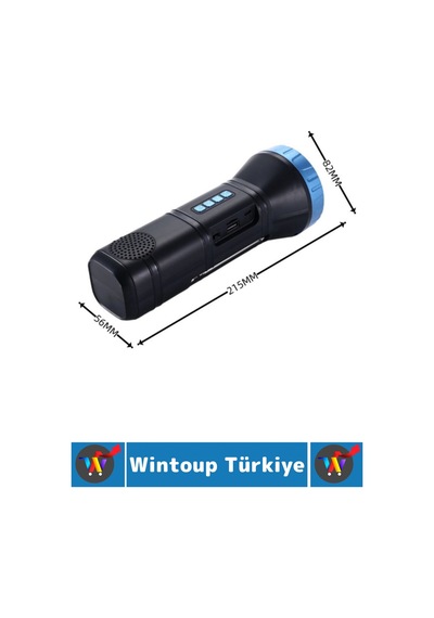 Premium Çok Fonksiyonlu Bluetooth Radyolu Şarjlı Güneş Enerjili Kolay Kavrama Outdoor Kamp El Feneri Çok Renkli