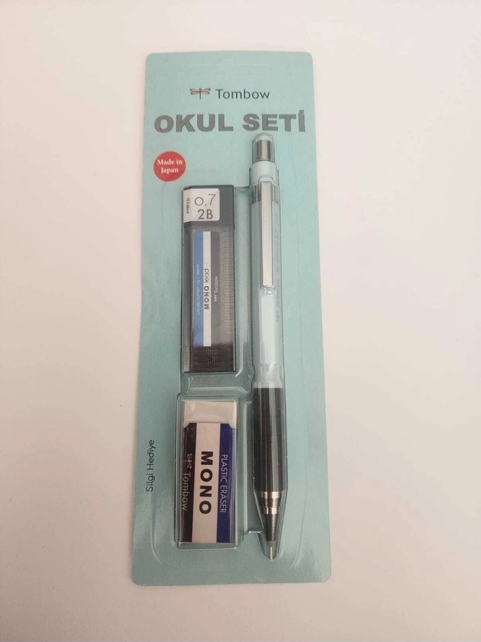 Sh-300 0,7 Pastel Okul Seti Uç+silgi Pastelmavi