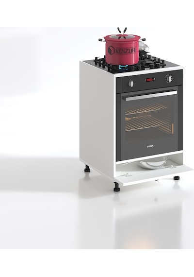 Kenzlife Ankastre Modülü Kabini Radon Byz Fırın Ocak Dolabı Kapak